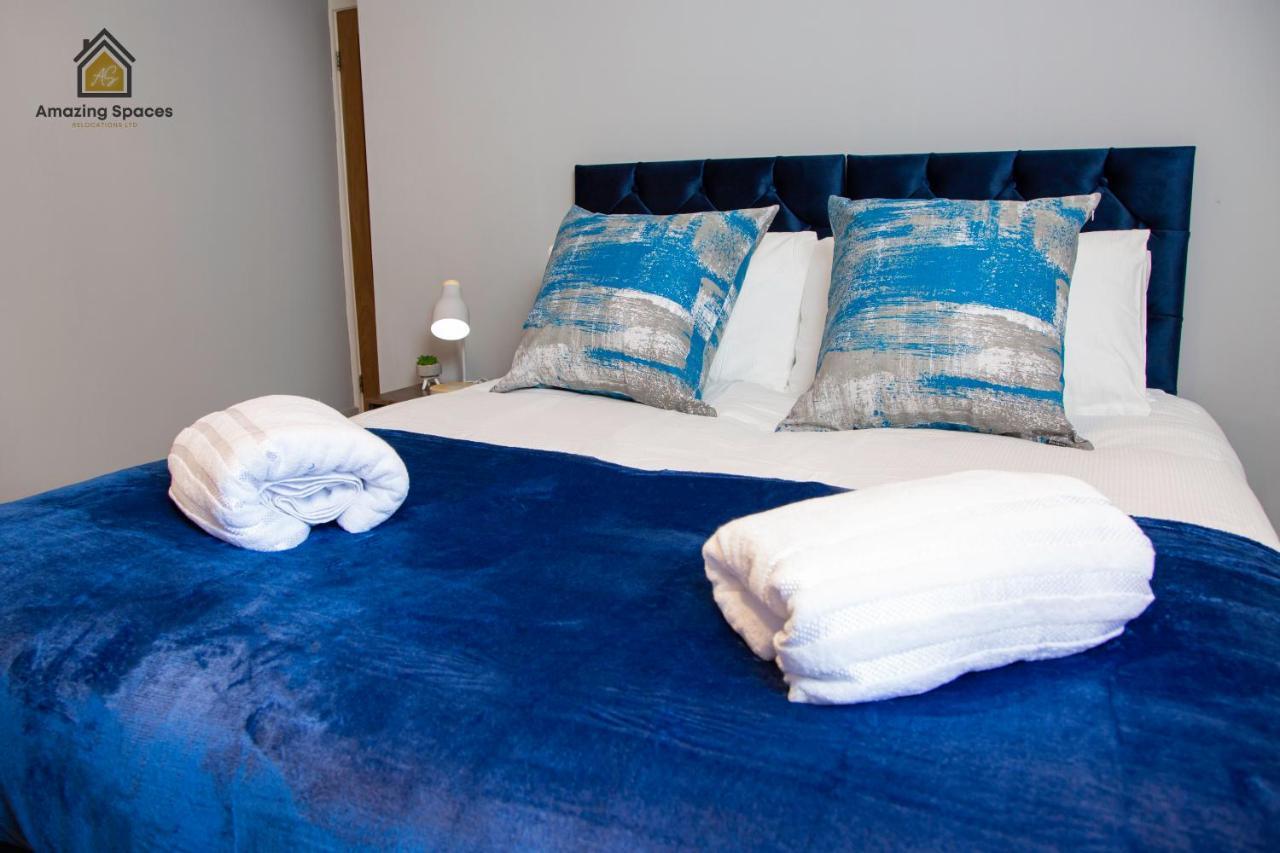 City Centre 2 Bed Flat Sleeps 3 For Work And Leisure With Free Wifi By Amazing Spaces Relocations Ltd Warrington Dış mekan fotoğraf